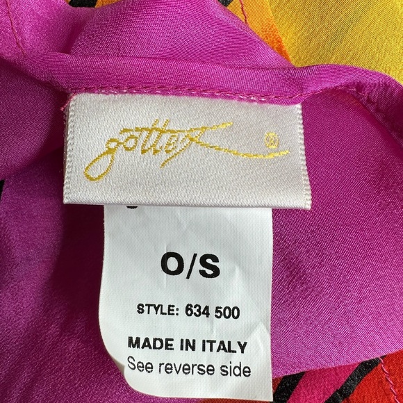 GOTTEX one piece vintage swimsuit & matching cover up, size 8, EUC - Picture 11 of 14